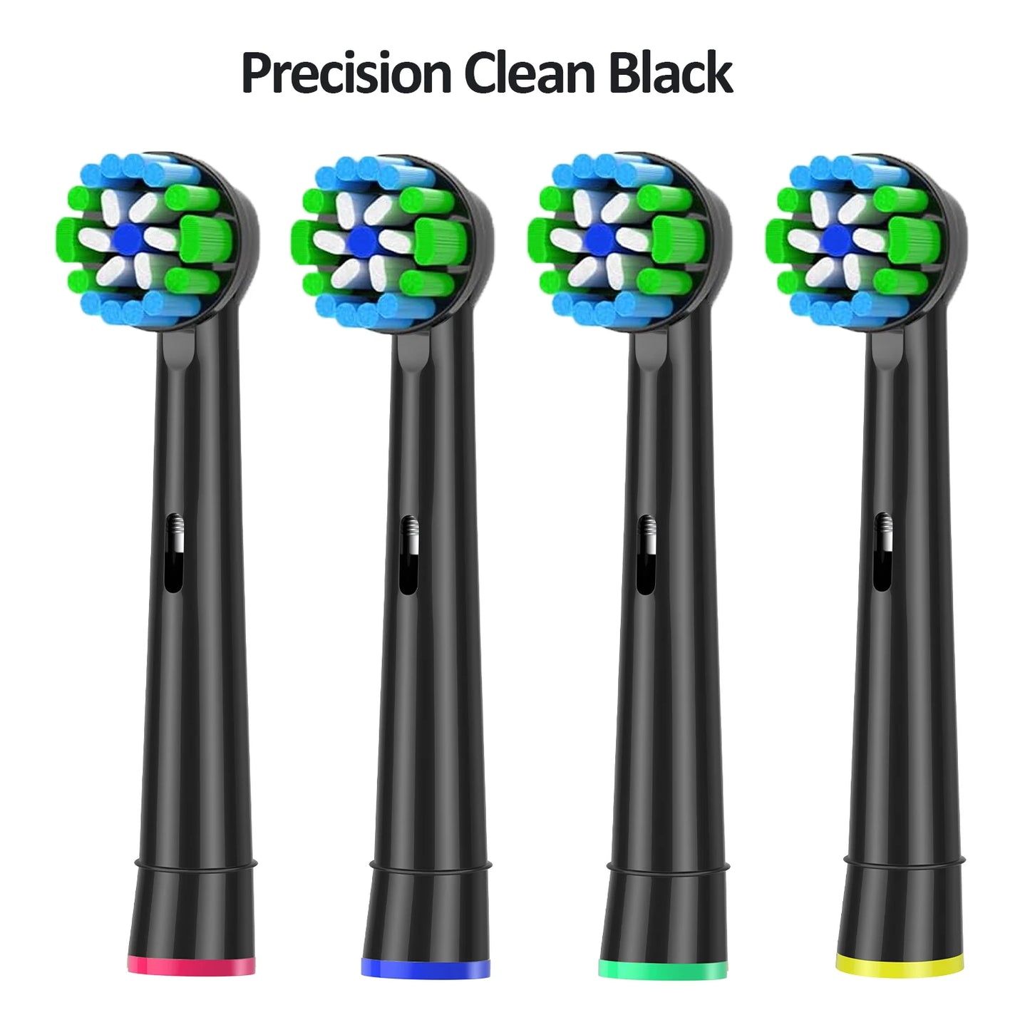 Replacement Toothbrush Heads Compatible with Oral-B ,4-12 Pcs Electric Brush Heads for Oral B Replacement Heads Pro500/1000