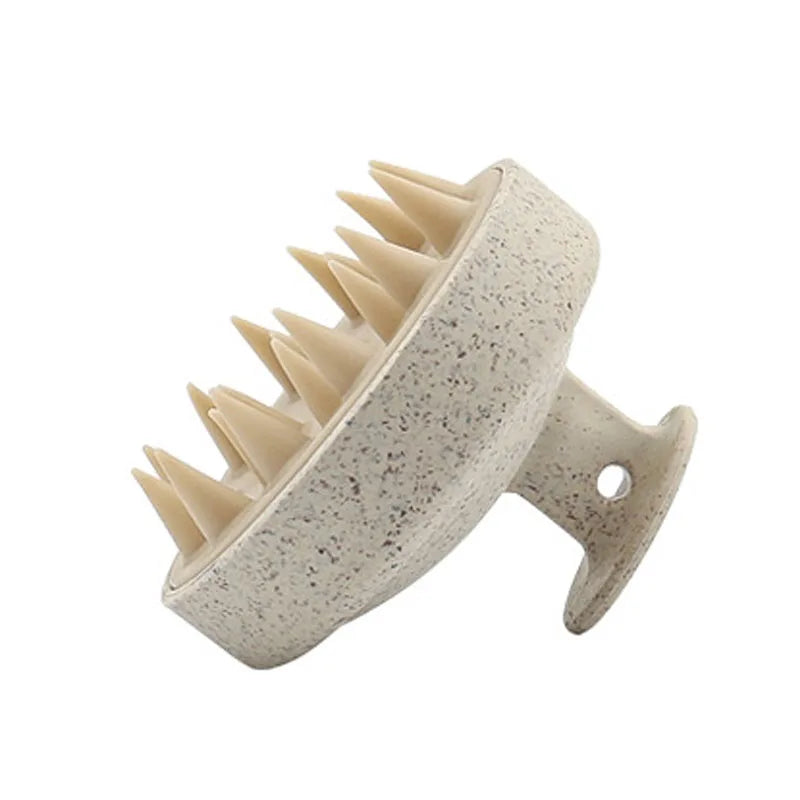 Silicone Shampoo Brush Head Scalp Massage Comb Hair Washing Comb Body Massage Brush Bath Shower Brush Salon Hairdressing Tool