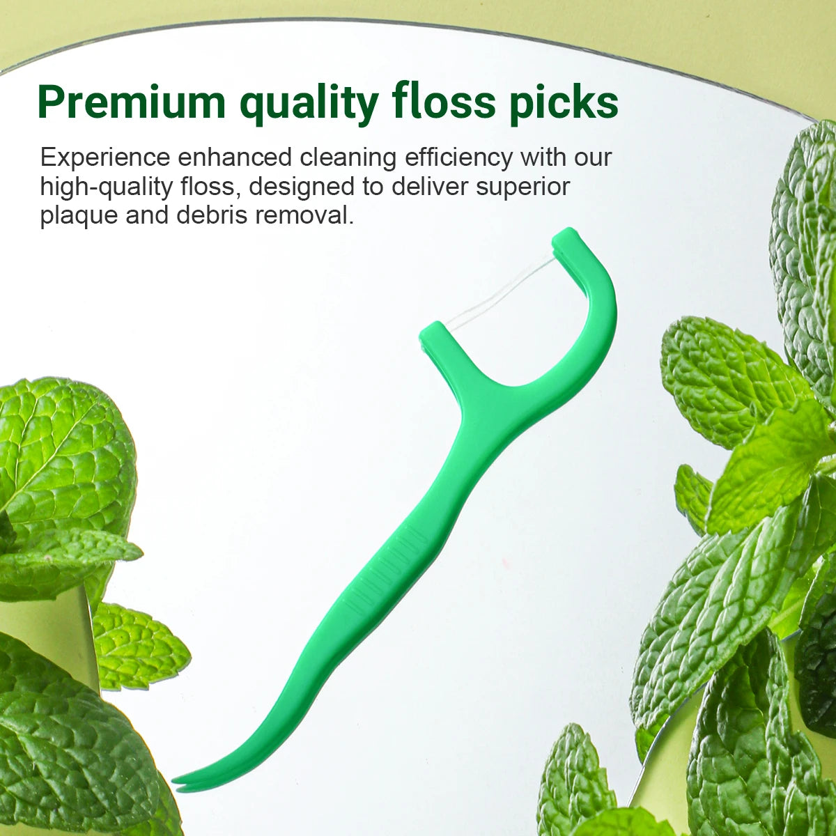 1000/500/300/150/50PCS Peppermint Dental Floss, Super Strong Tooth Cleaner, Portable Travel Teeth Care, Value for Money Set