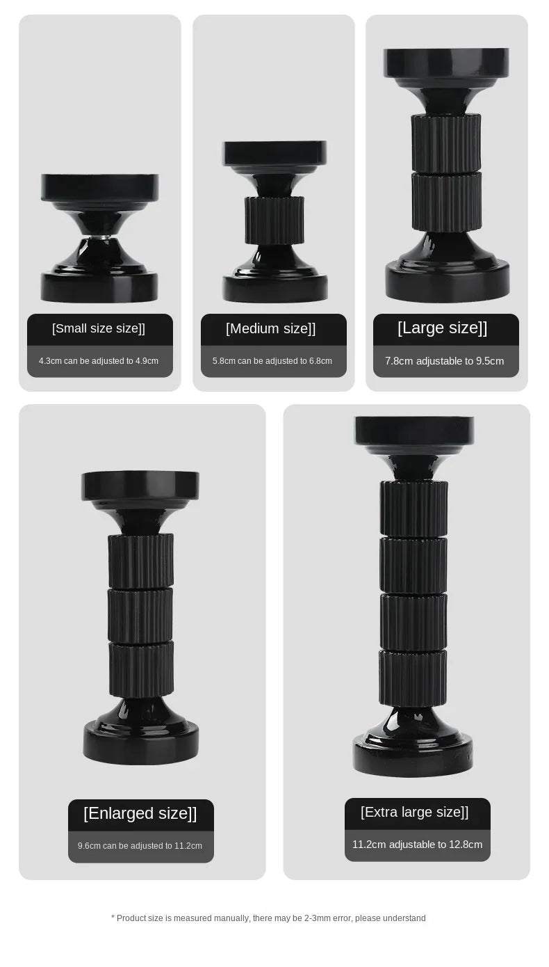 New Design Prevent loosening Adjustable Threaded Headboard Stoppers Bed Frame Anti-Shake Fixer