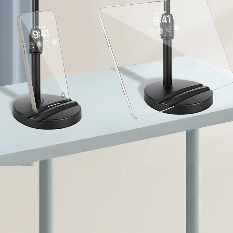 Black Universal Aluminum Alloy Headphone Stand Durable Desktop Gaming Headset Holder Multimedia Accessory for Earphones