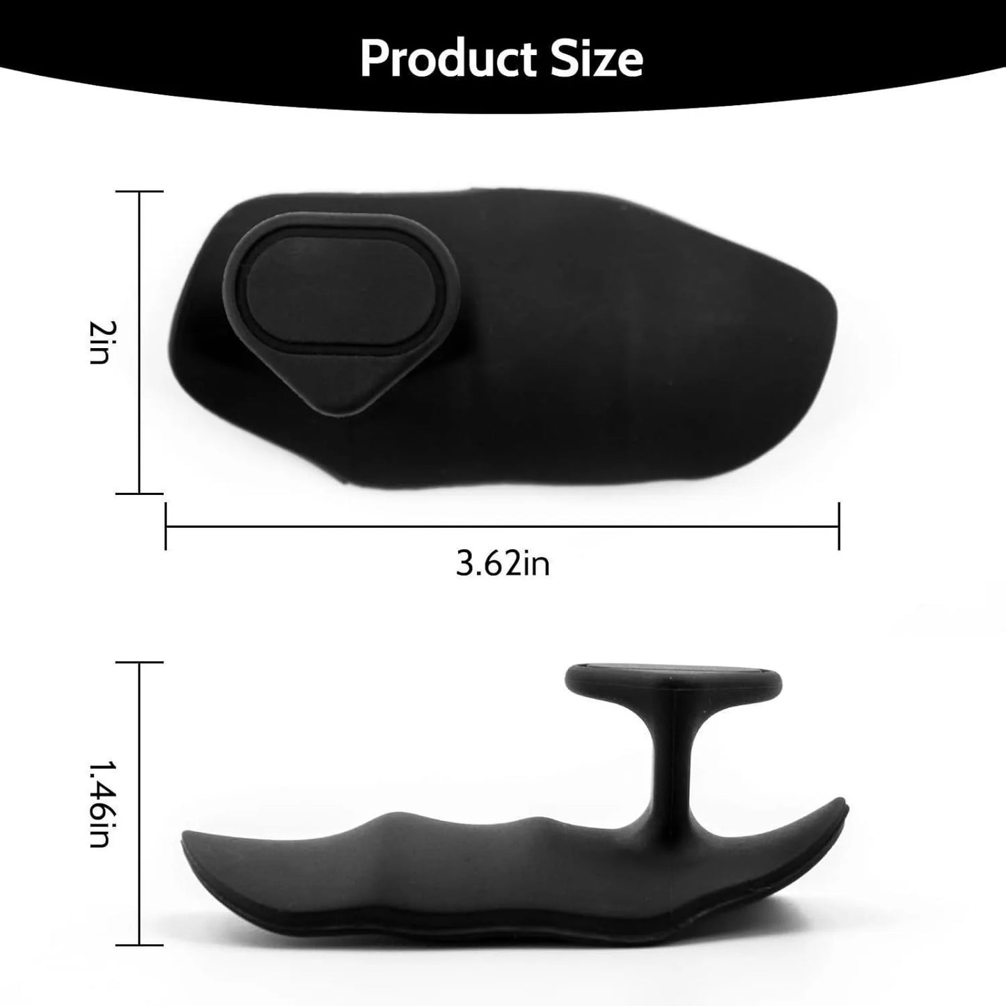 1 Pair Portable Silicone Gym Palm Grips Non Slip Hand Grip Pad for Pull Ups Weight Lifting Fitness Workout Training