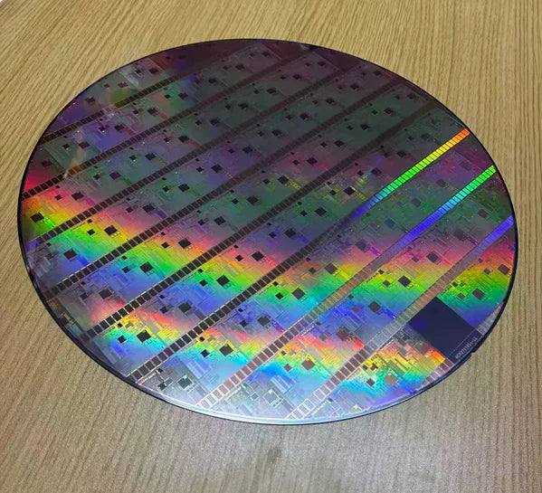 6 8 12 Inch Wafer, Silicon Wafer, Integrated Circuit, CPU Chip, IC, Semiconductor