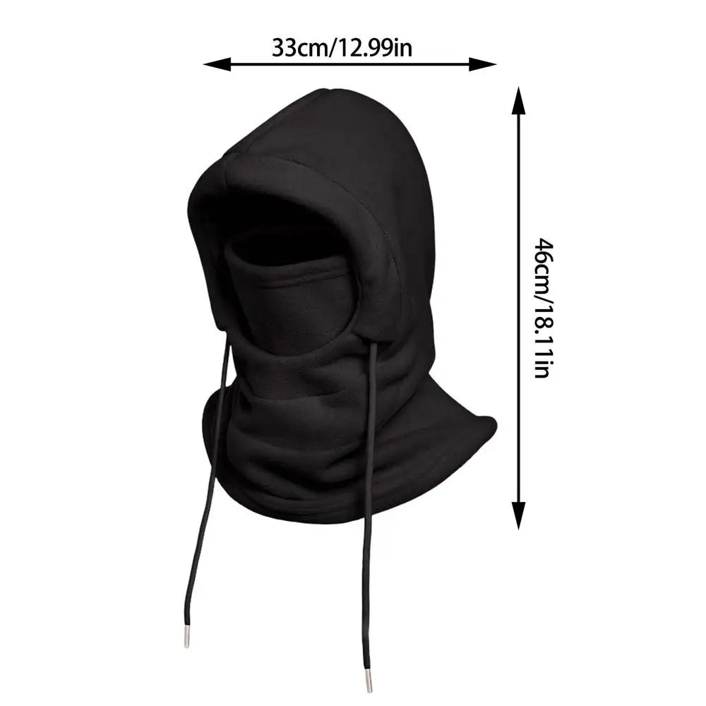 Winter Warm Hat With Mask And Neck Warmer Windproof Balaclavas For Men Women Masked Hat Cycling Cold Weather Protection
