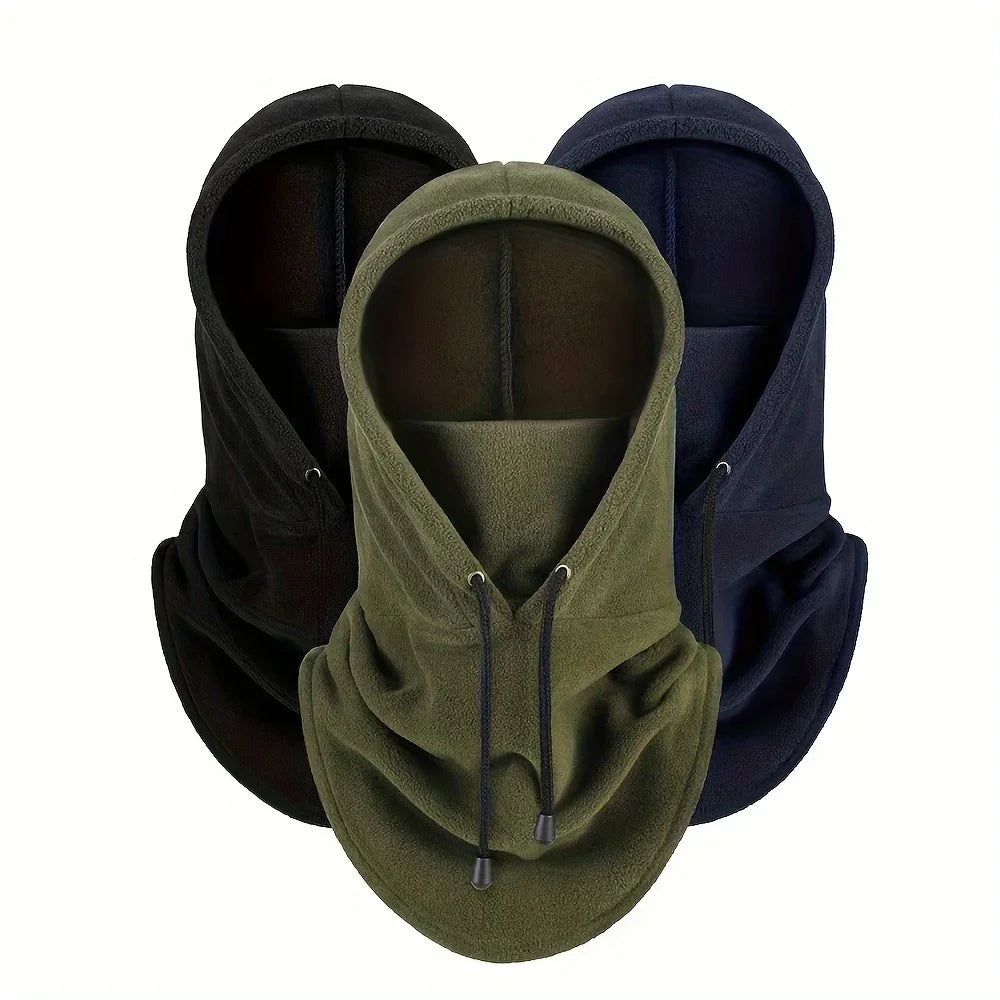 Winter Balaclava Set, Windproof Warm Hat for Outdoor Cycling and Skiing with Neck Warmer – Perfect Gift for Christmas/Halloween/