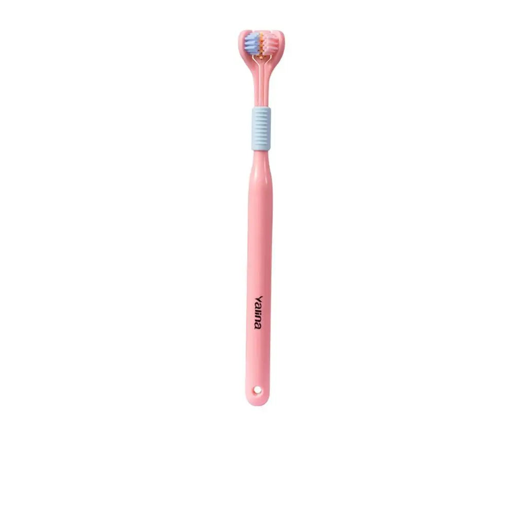 Three Sided Soft Hair Tooth Toothbrush Adult Toothbrush Ultra Fine Soft Bristle Oral Care Safety Teeth Brush for Oral Health