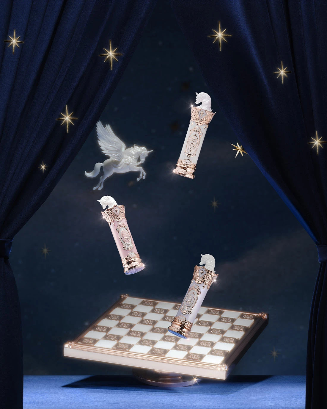 Flower Knows Knight Unicorn Glazed Lipstick: High Pigment Long-Lasting Non-Stick Lip Gloss for Makeup Enthusiasts
