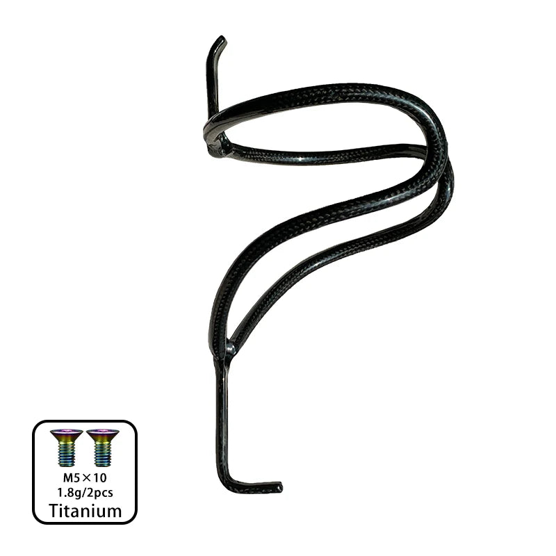 7/9g Ultralight Carbon Bottle Cage Bicycle Water Bottle Holder Road Bike MTB Matte/Glossy Cup Cycling Accessories Titanium Alloy