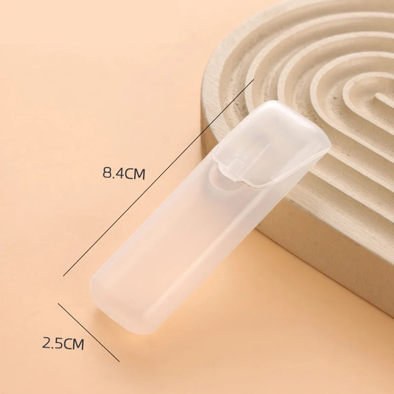 Mini Portable Storage Box with Compartments Travel Small Parts Organizer for Pill Toothpick Dental Floss Jewelry