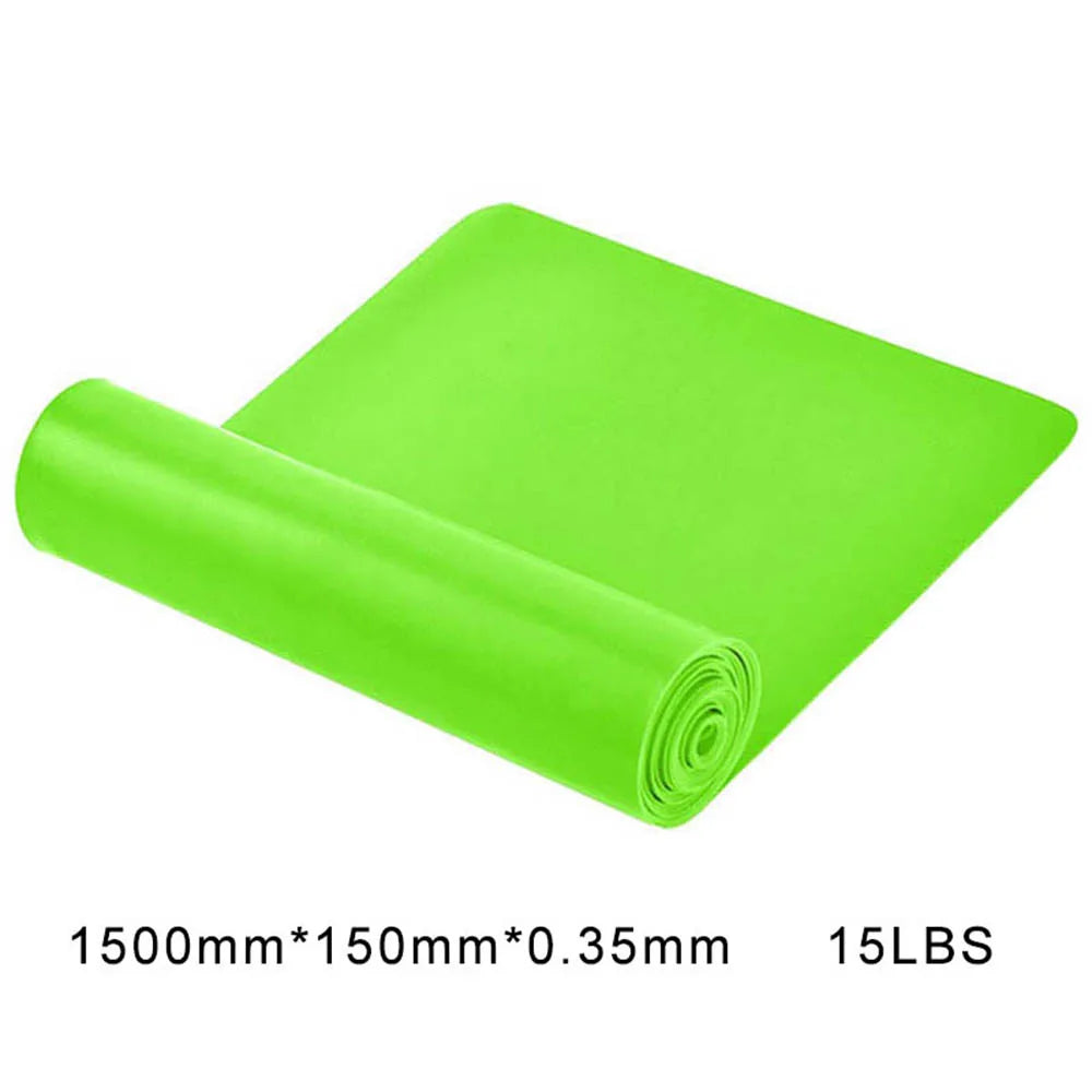 Resistance Bands Exercise Physical Therapy Bands Yoga Pilates Pull Strap for Home Gym Fitness Stretching Strength Training