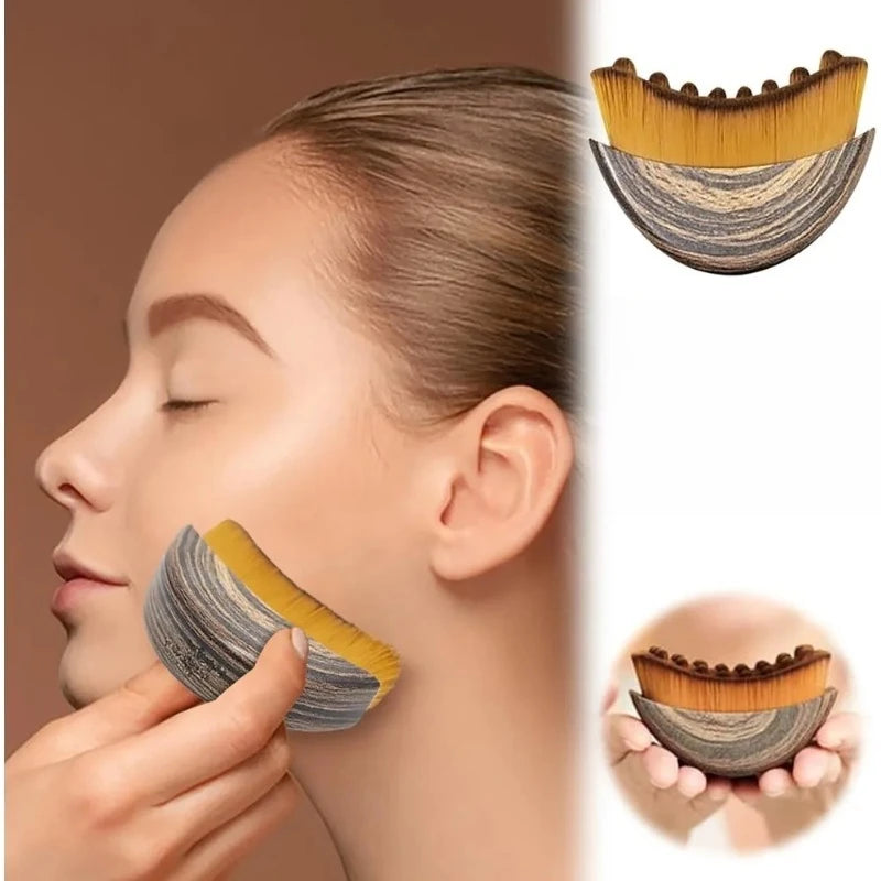 Lymphatic Drainage Facial & Body Massage Brush for Fatigue Relief Essential Beauty Tool for Conscious Women