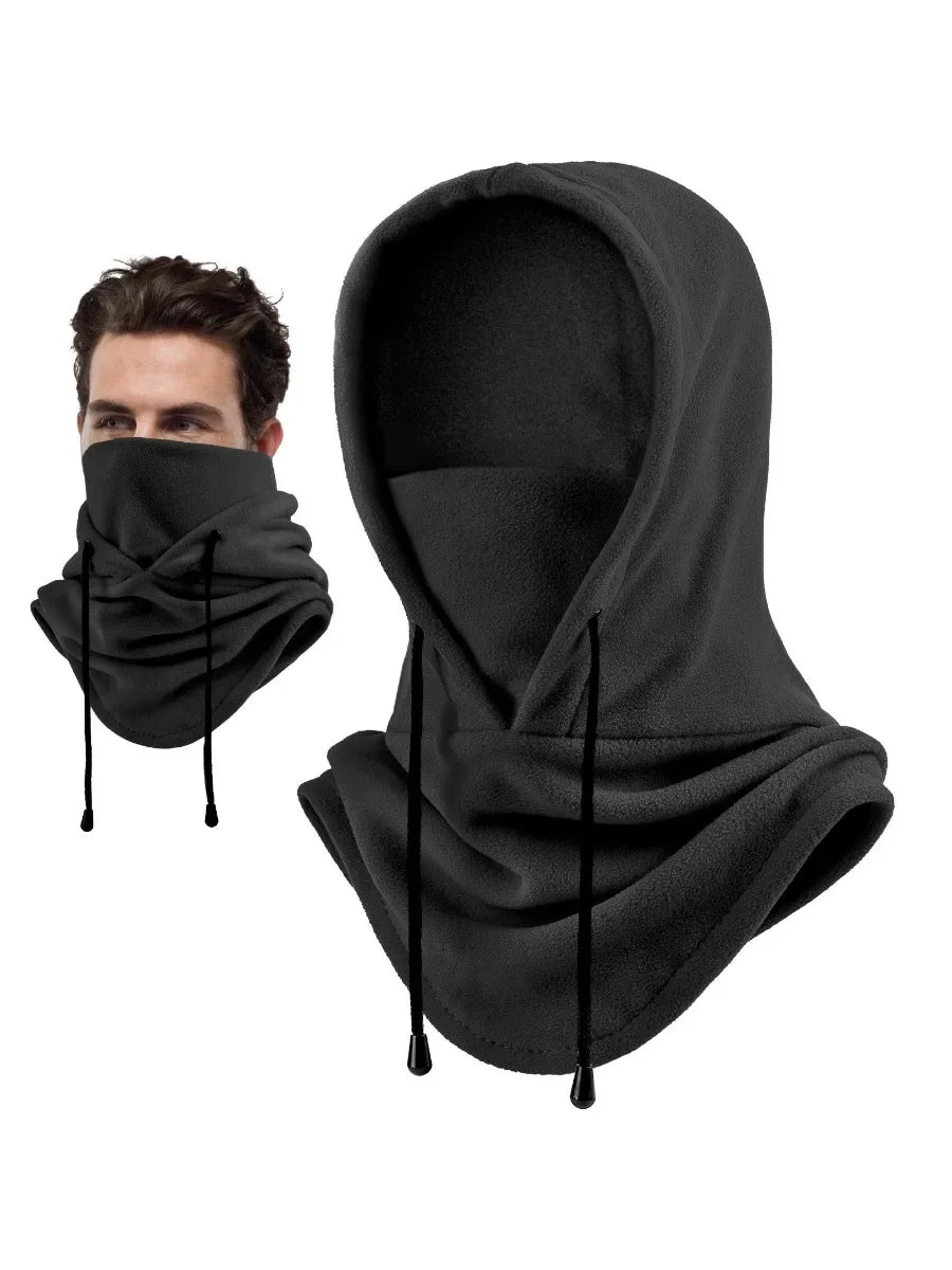 Winter Balaclava Set, Windproof Warm Hat for Outdoor Cycling and Skiing with Neck Warmer – Perfect Gift for Christmas/Halloween/