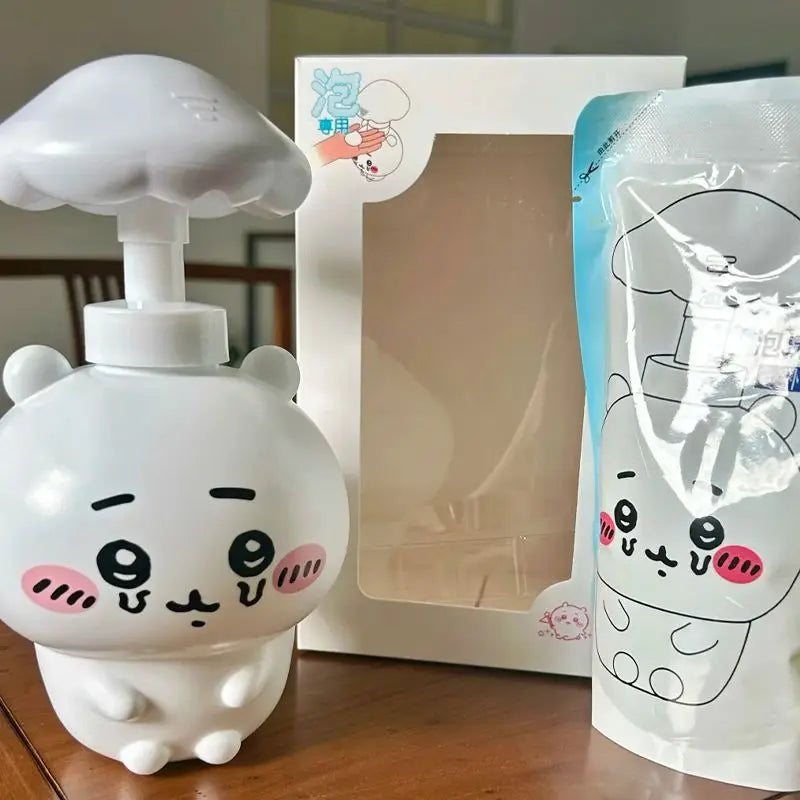 Jiyi Mushroom Shaped Portable Travel Bottles Cute Hand Sanitizer Shower Gel Dispenser Refillable Empty Containers for Home Bathr