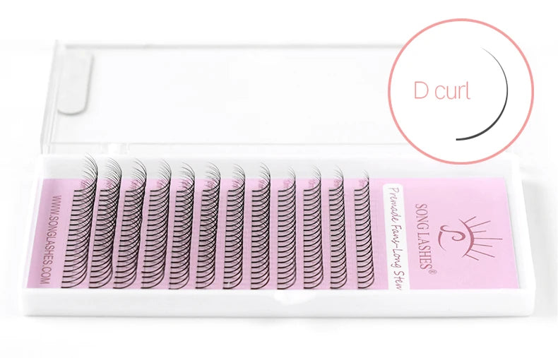 SONG LASHES Long Root Lashes Extensions Premade Volume Fans 2d/3d/4d/5d Faux Eye Lash Russian Volume Eyelash Extension