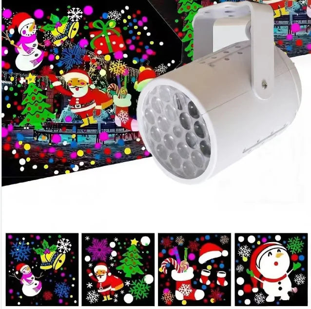 2 In 1 Usb Mini Galaxy Star Projector Night Light 12 Films Starry Sky Ambient Light For Car Home Decoration For Adults And Kids