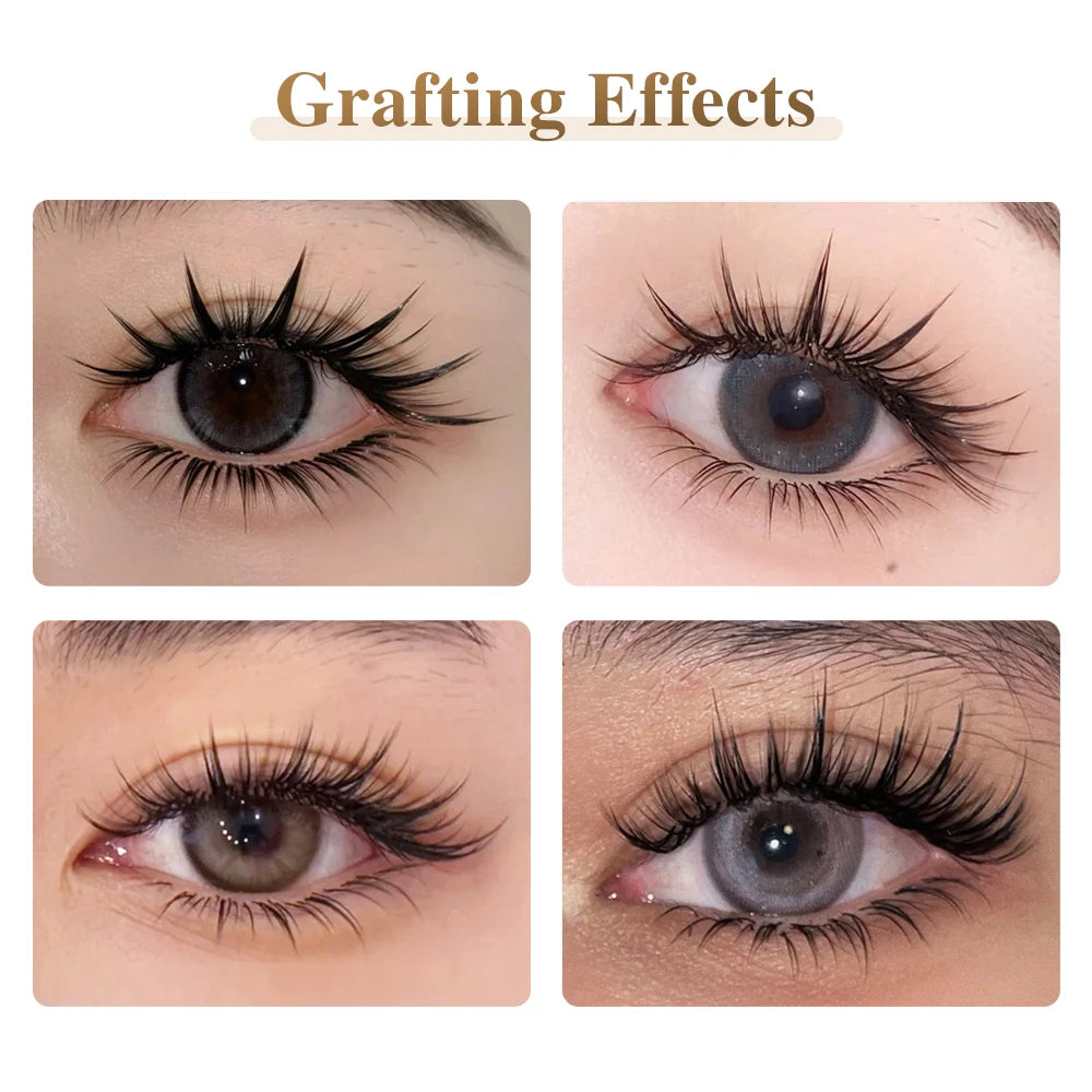 NAGARAKU Wet Camellia Eyelash Extension UB UC UJ Curl Natural Soft Denser Grafting Effect Premade Fans Lashes