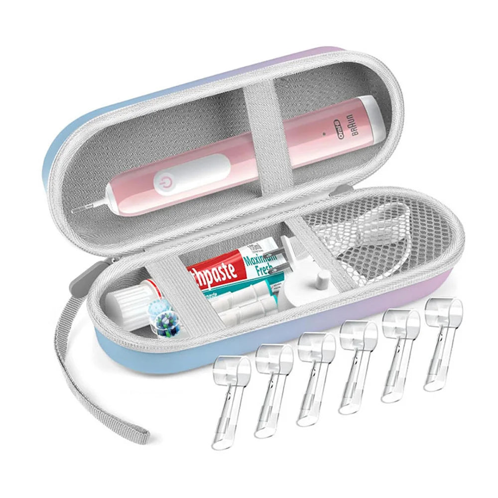 Convenient electric toothbrush travel storage box, dental kit box, toothbrush box