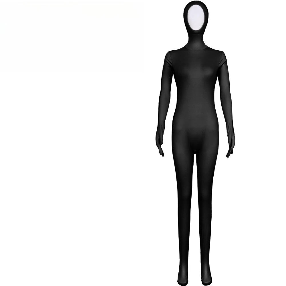 Halloween Cosplay Costume Funny Long Sleeved Jumpsuit with Chiffon Skirt Suit Theme Party Role Playing Outfits for Adults