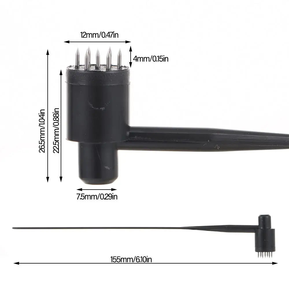 to Use for Home Use Plum Blossom Dermal Hammer 7 Star Needle Seven Star Needle Set Dermal Needle Bloodletting Needle for Beauty
