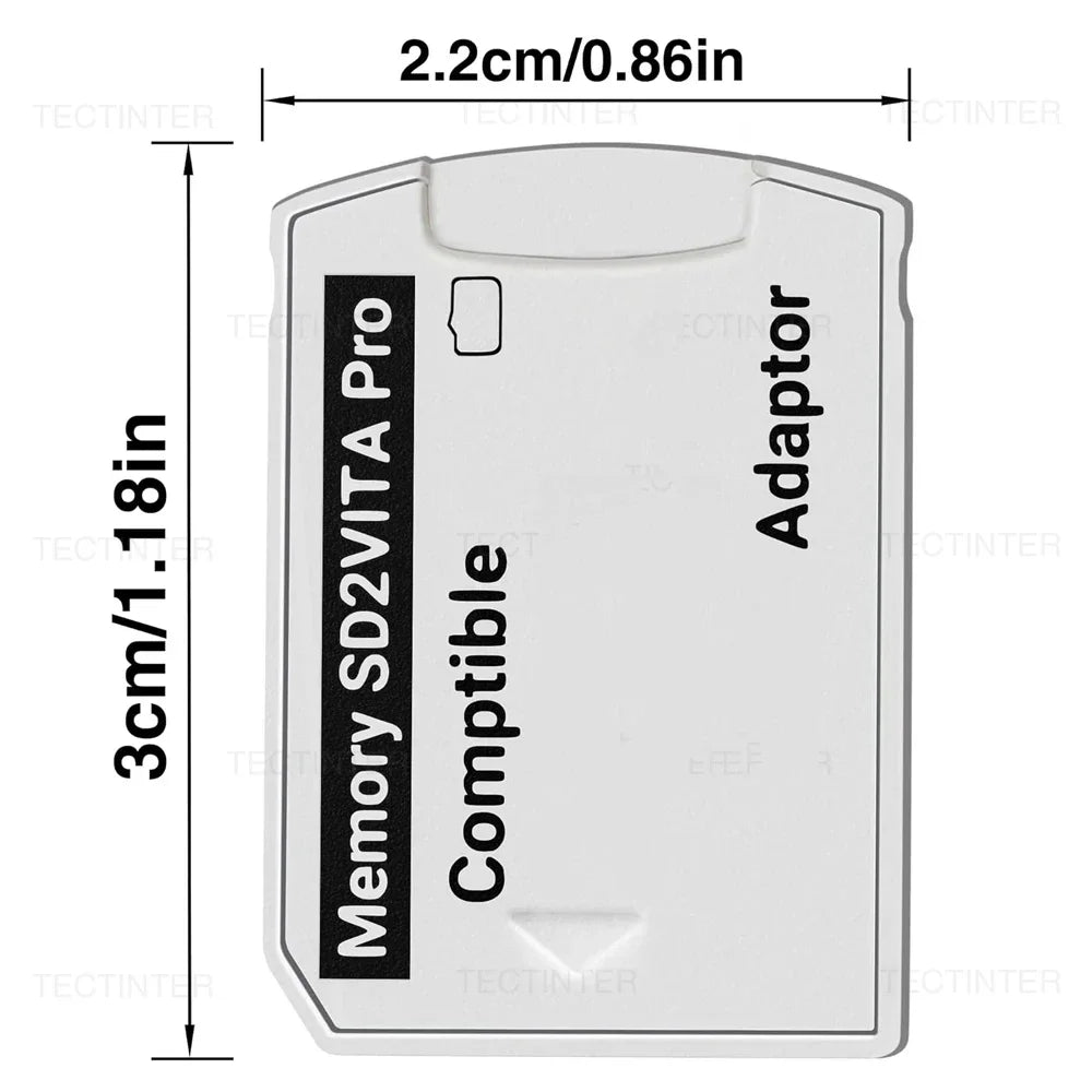 For PSVita SD2VITA 6.0 Micro Memory Card Adapter For PS Vita 1000 2000 Henkaku 3.65 System SD Game Card Slot Converter