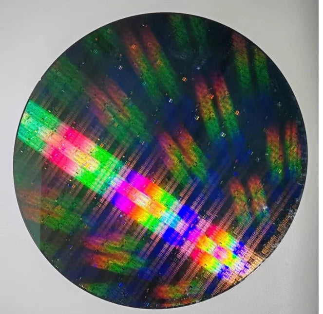 6 8 12 Inch Wafer, Silicon Wafer, Integrated Circuit, CPU Chip, IC, Semiconductor