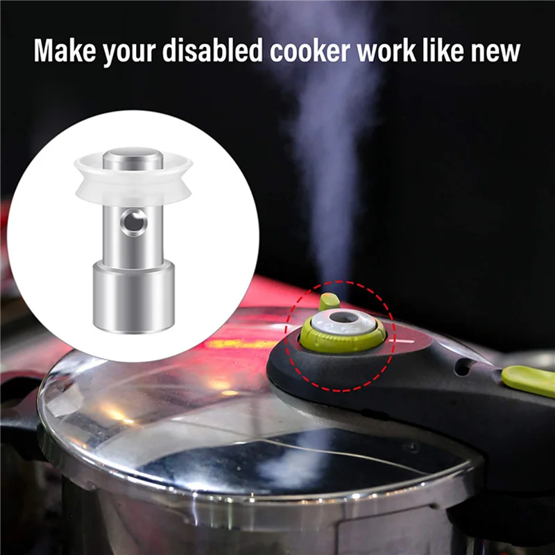 B43C 100 Pack Pressure Cooker Steam Valve Universal Replacement Floater And Sealer For Pressure Cooker XL, YBD60-100, PPC780