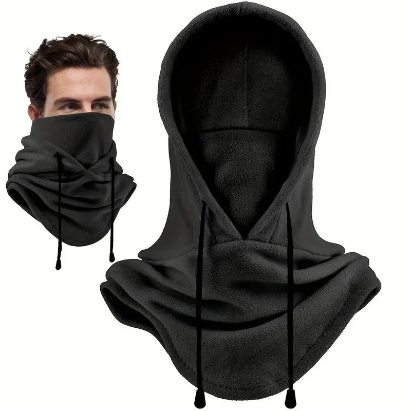 Winter Balaclava Set, Windproof Warm Hat for Outdoor Cycling and Skiing with Neck Warmer – Perfect Gift for Christmas/Halloween/