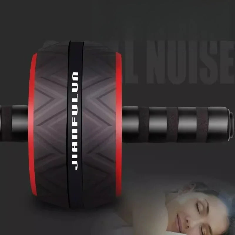 Ab Roller Wheel Non-Slip Abdominal Training Roller Core Workout Home Gym Fitness Equipment for Men Women