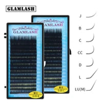 GAHAMACA Eyelash Extension 0.07mm C/D/L/LU Curl Lash 3dW-Shape Eyelashes Extension Natural Soft Premade False Lashes ﻿Wholesaled