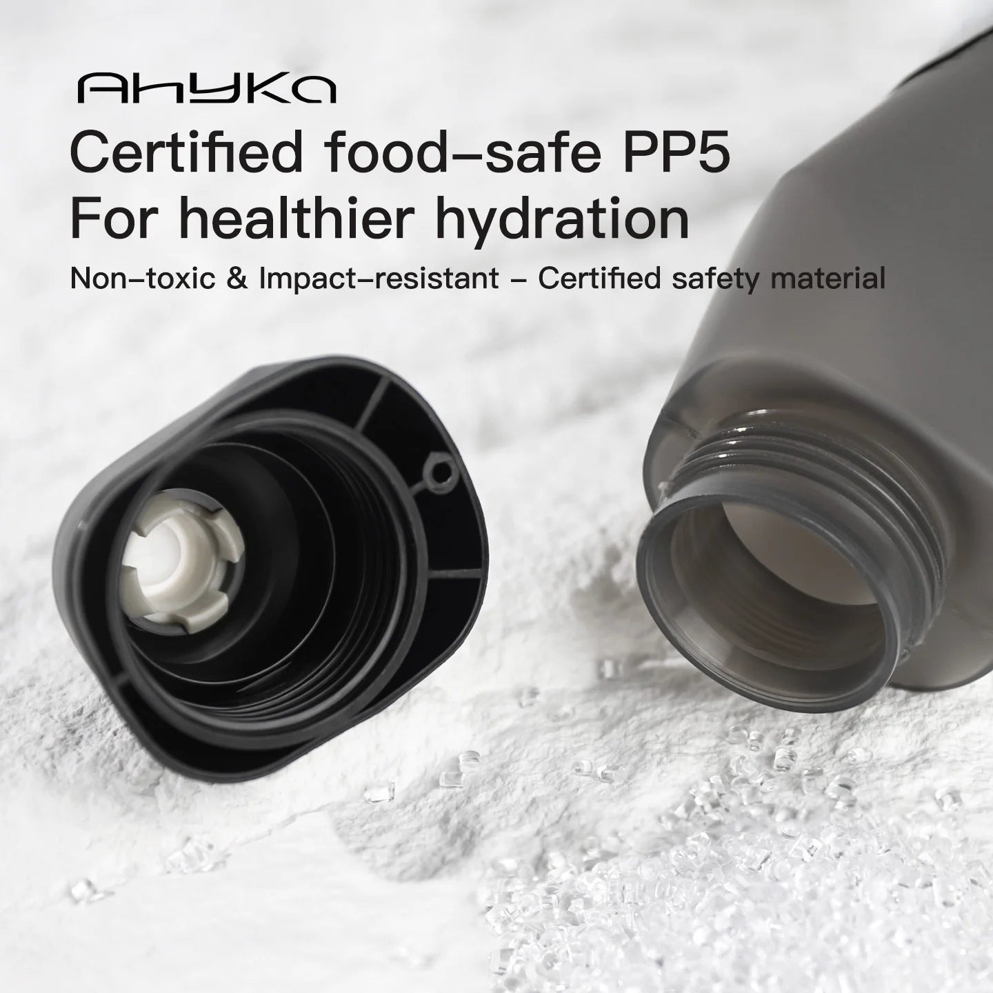 AhyKa Bicycle 600ml Aerodynamic Water Bottle Bracket Set Bike Water Bottle MTB Road Bike Frame Down Tube Riding Water Kettle