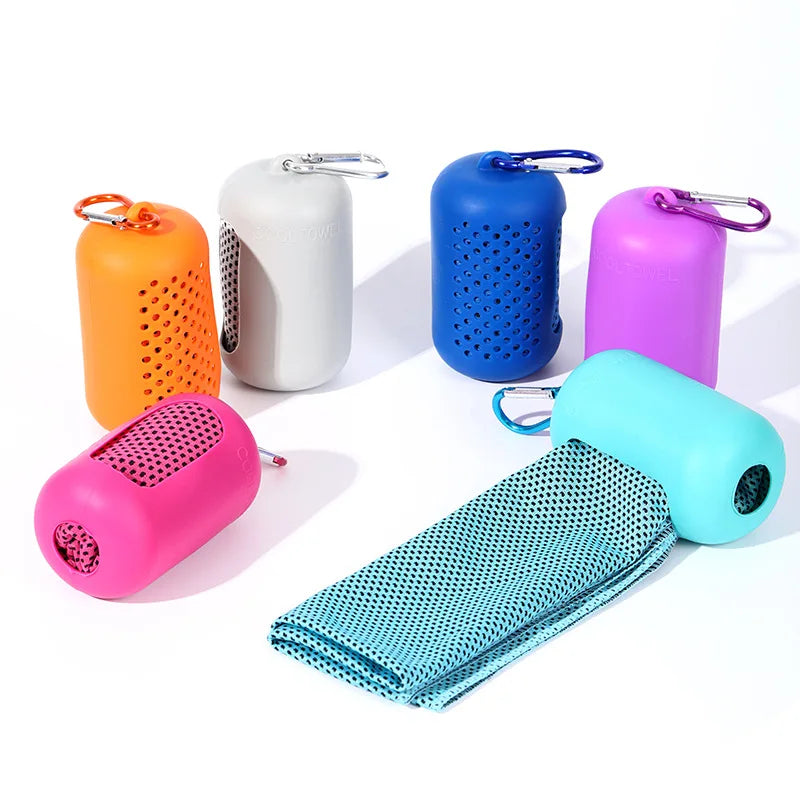 Super Cooling Gym Towel Cold Towel Woman Man Quick-dry Exercise Sports Swimming Microfiber Towel for Body for Kids KGYYMJ01