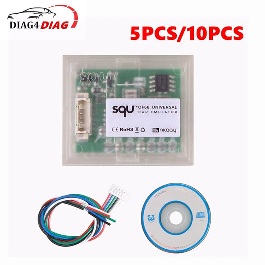 1/5/10pcs Car Emulator SQU OF68 Car Emulator Signal Reset Immo off Seat occupancy sensor SQU OF80 Tacho programs Diagnostic Tool