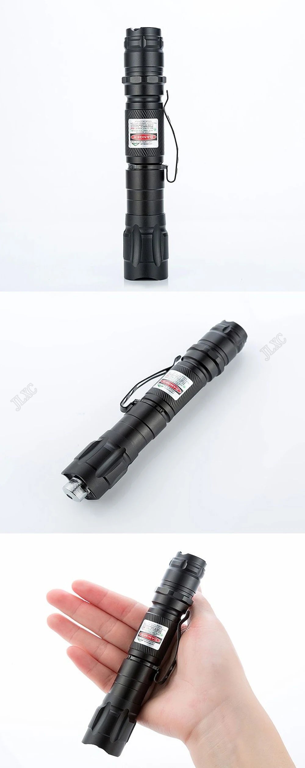(Do not provide batteries)Green Laser Pointer 5 pcs Cap Teaching Tool Pet Automatic Cat Toys Laser Focus Adjustable Lazer Pen