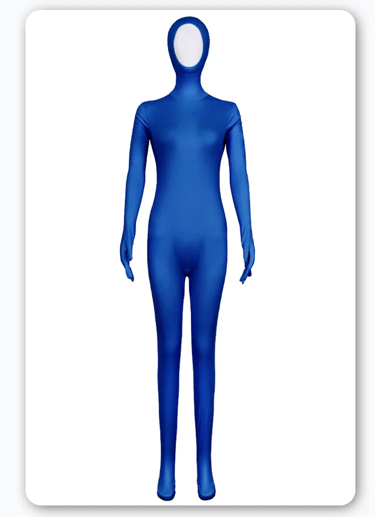 Halloween Cosplay Costume Funny Long Sleeved Jumpsuit with Chiffon Skirt Suit Theme Party Role Playing Outfits for Adults