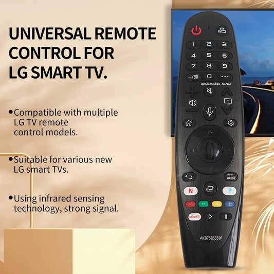 Universal Magic Remote for Smart TV(no/with Voice&Pointer), Replacement for AKB75855501 MR20GA MR21GA MR21GC MR19BA