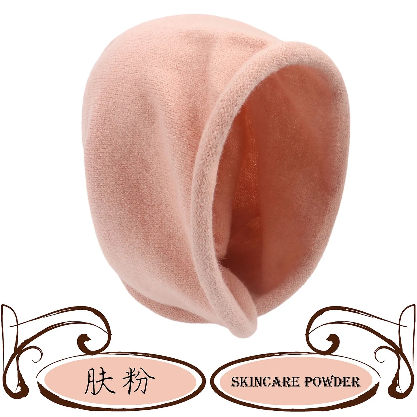 Fashion Women Winter Scarf Hat Set Knitted Cap Warm Balaclava Skullies & Beanies