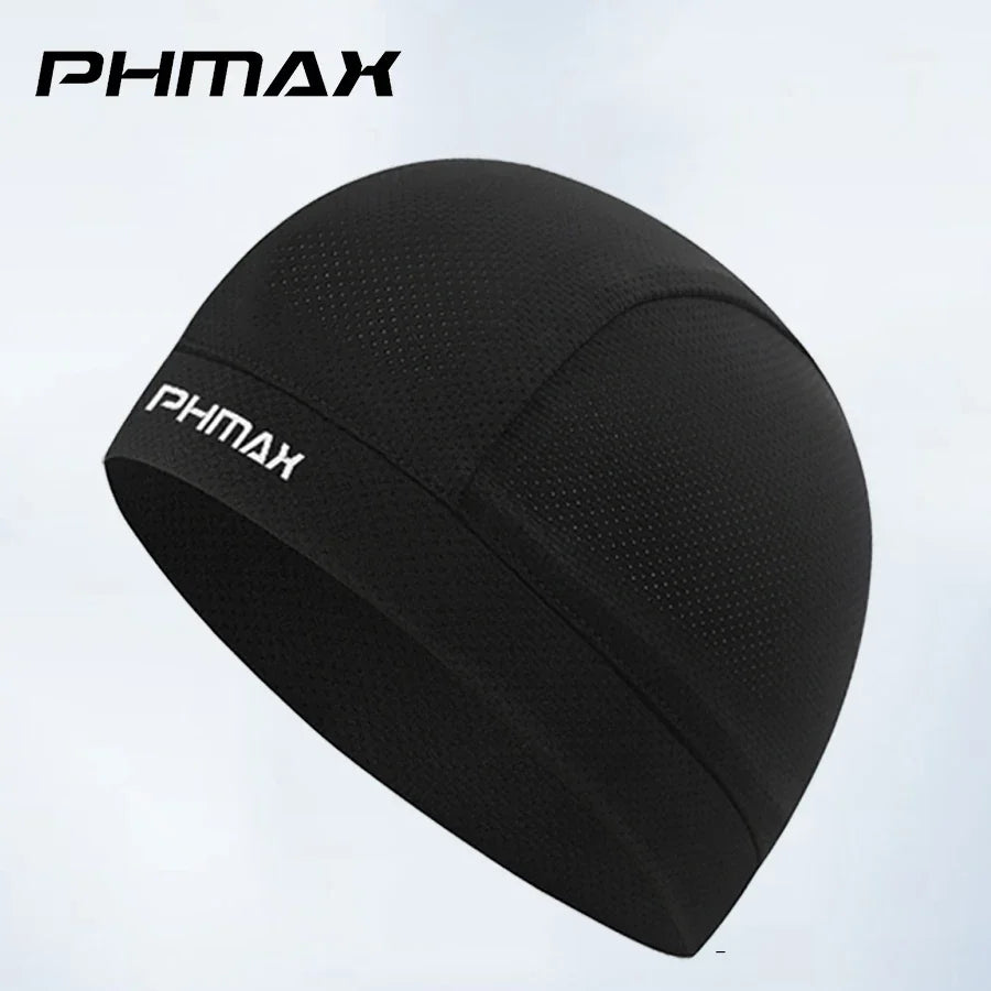 PHMAX Ice Silk Cycling Cap Mesh Breathable Ice Cool Sports Cap Sun Protection Cycling Cap Bicycle Mask Sports Headband