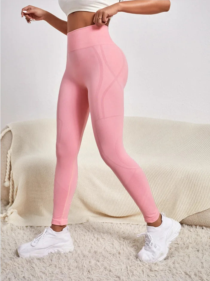 Yoga Pants Sport Leggings Women Seamless High Waist Push Up Woman Tights Fitness Workout Leggins Gym
