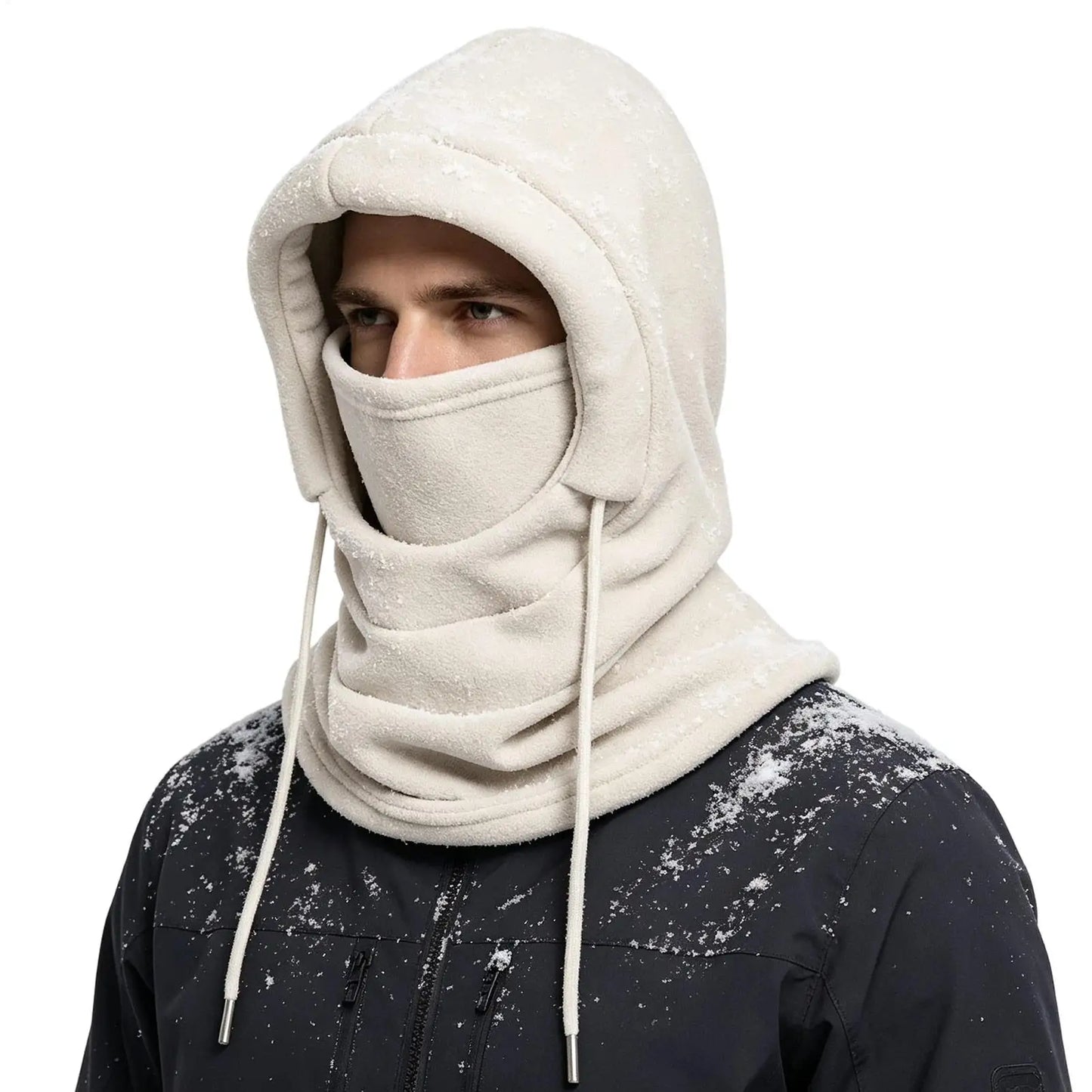 Winter Warm Hat With Mask And Neck Warmer Windproof Balaclavas For Men Women Masked Hat Cycling Cold Weather Protection