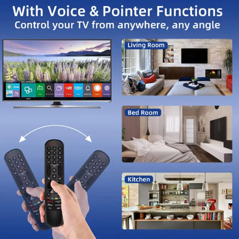 Smart TV Remote Control MR22GA MR22GN Replacement Voice and Pointer Magic Remote
