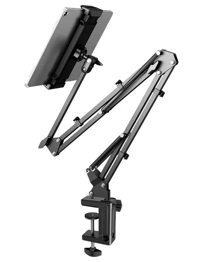 Tablet Stand Holder for Bed Rotatable Phone Stand for 4-12.9" iPad Pro Samsung Tab Xiaomi Pad Tablet Adjustable Holder Long Arm
