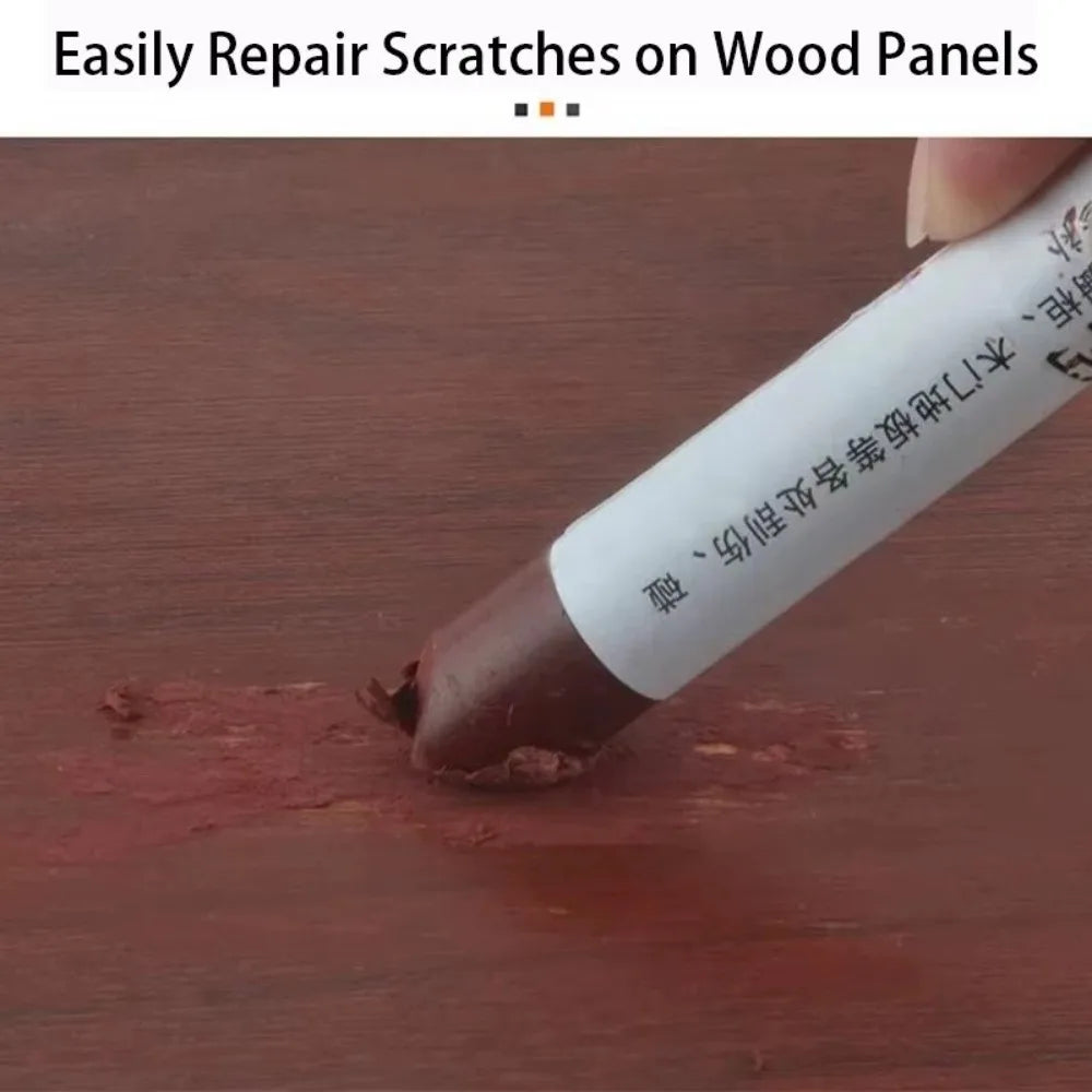 Waterproof Furniture Repair Pen Damaged Scratch Wooden Furniture Floor Repair Pen DIY Touch Up Patch Paint Crayon