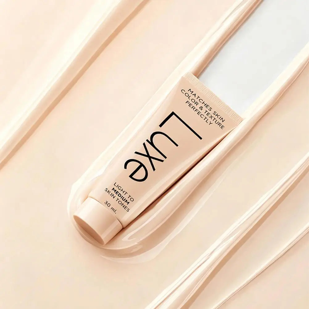Luxe Color Change Waterproof Concealer Foundation, Full Coverage for Acne, Scars & Uneven Skin Tone, Long-Lasting Face Makeup