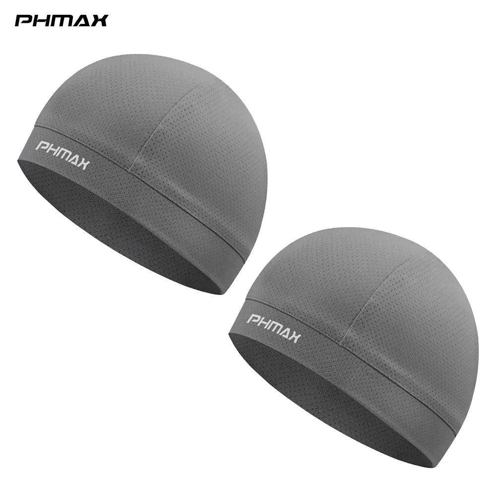 PHMAX Ice Silk Cycling Cap Mesh Breathable Ice Cool Sports Cap Sun Protection Cycling Cap Bicycle Mask Sports Headband