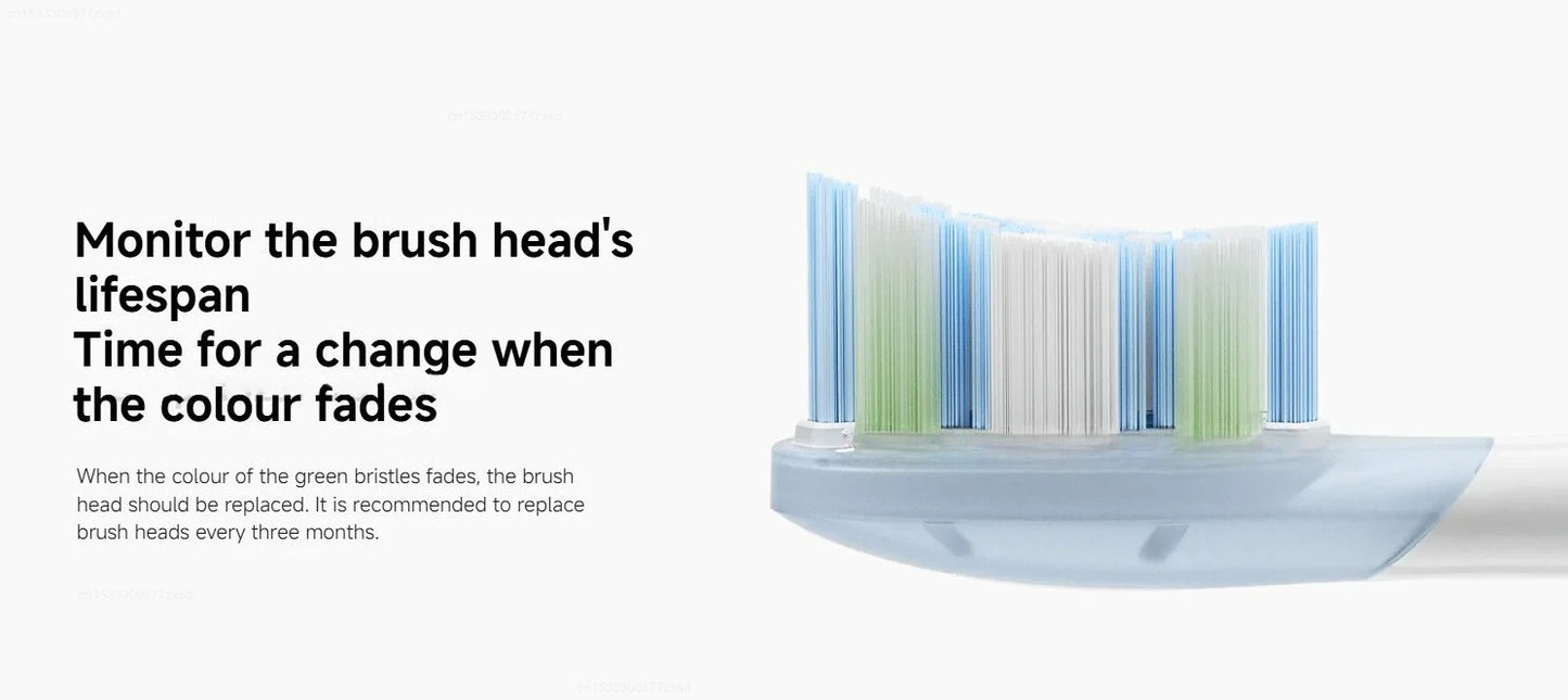 Original Mijia Oscillation Electric Toothbrush Brush Head Sonic Vibration Electric Toothbrush Head Cleaning Accessories