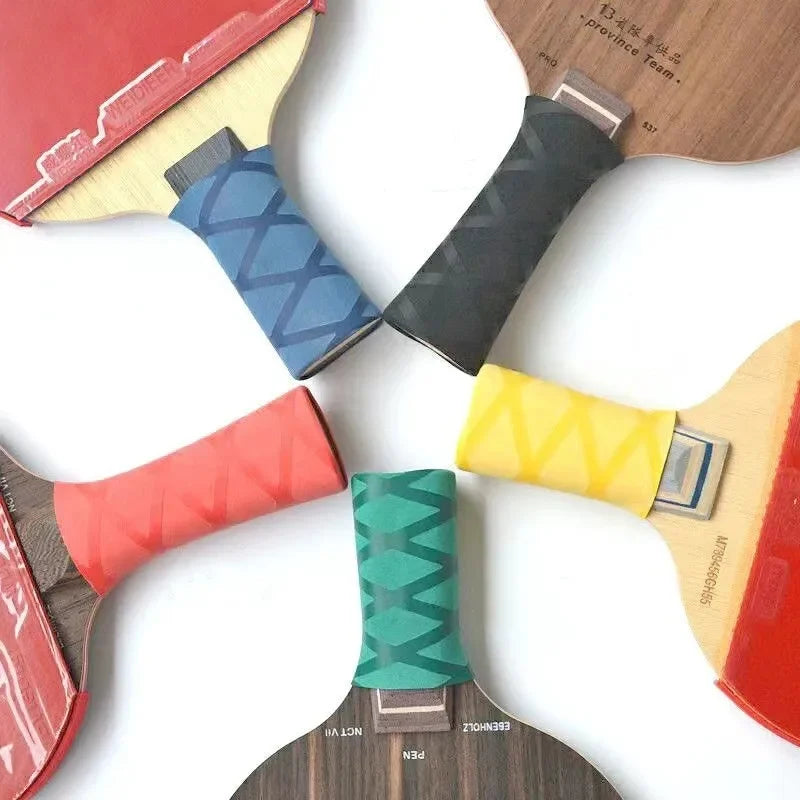 Table Tennis Rackets Overgrip Handle Tape Heat-shrinkable Material Ping Pong Set Bat Grips Sweatband Accessories