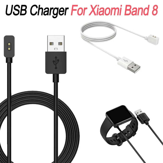 USB Charger For Redmi Watch 5 Lite/Xiaomi Mi Band 8/9/Redmi Band 2/Watch 3 Active/Smart Band 8 Pro Magnetic Charging Cable