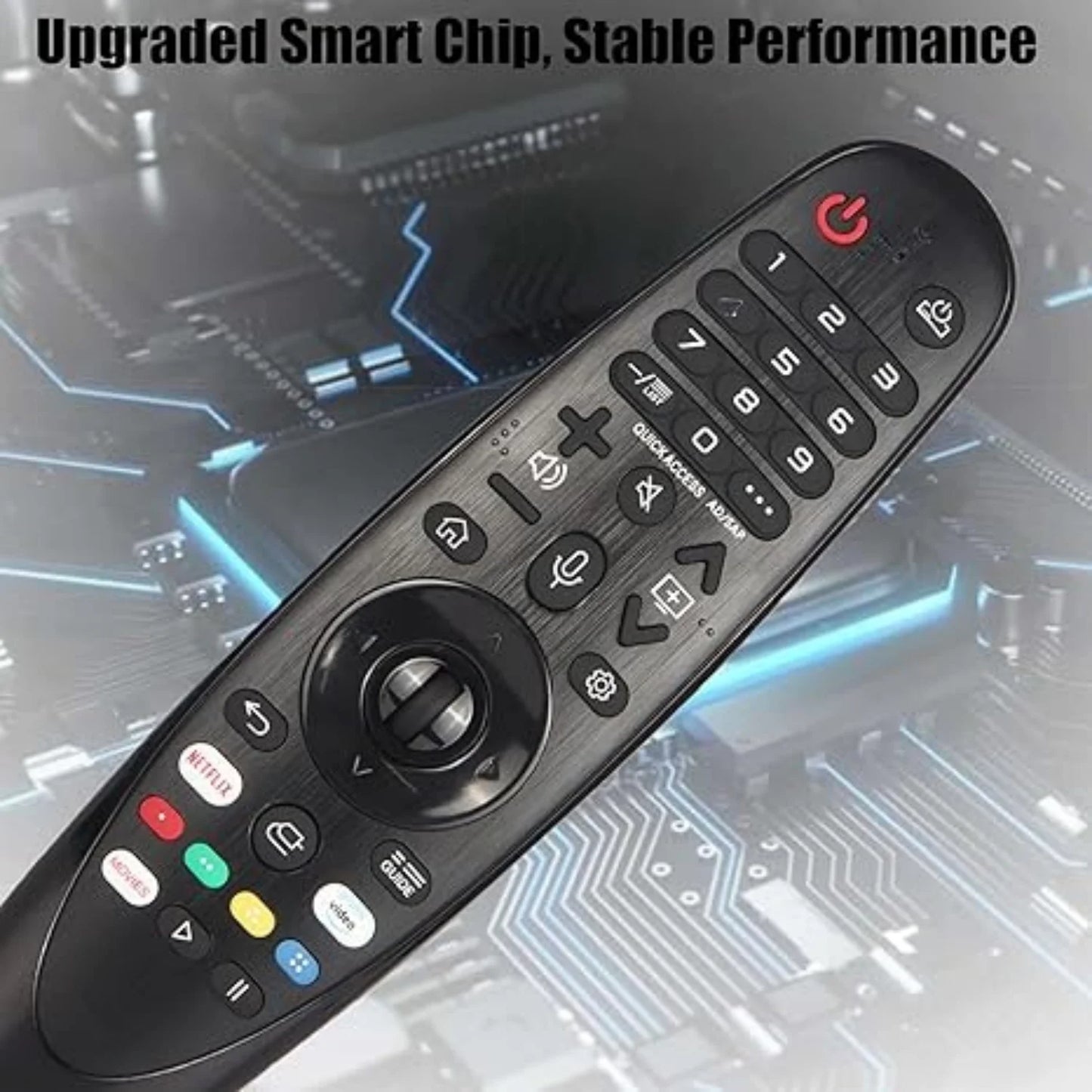 (No voice no  mouse function)IR AKB75855501 MR20GA Replaced Remote for 2020 LG Smart TV OLED, Nano Cell and 4K UHD Models