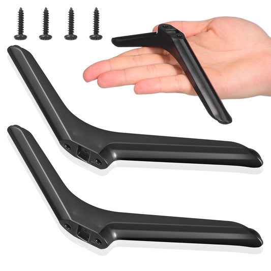 TV Stand Legs With Screws TV FeetBase Replacement Legs Stand Televisions Table Tabletop Mount Pedestal Foot For 32inch Smart Tvs
