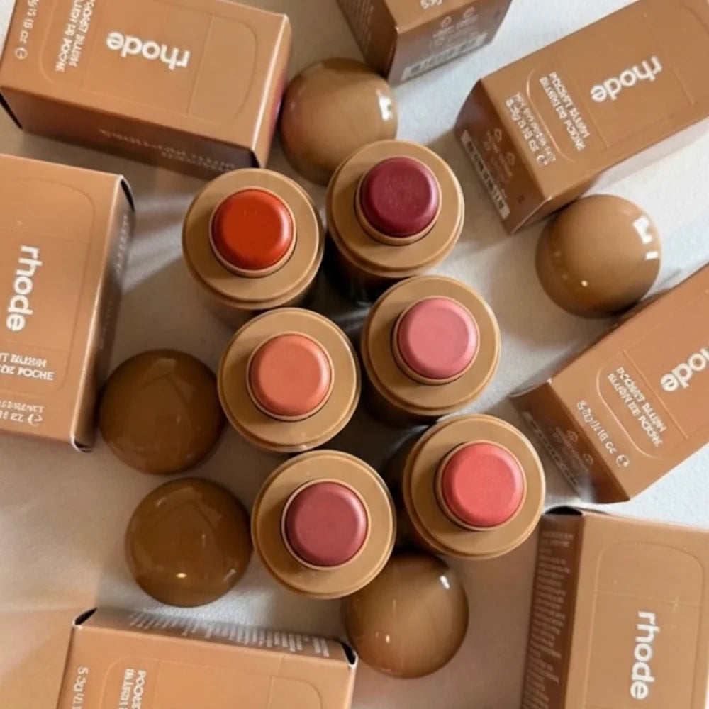Rhode New Limited Pretzel Sweet Pea Banana Moisturizing Lip Gloss Face Cream Glazing Bubble Moisture Balm Lip Plumping Gloss Oil
